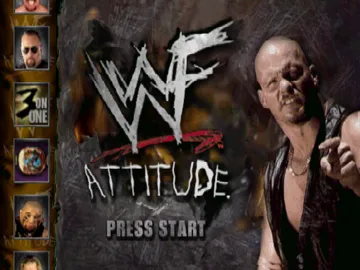 WWF Attitude (USA) screen shot title